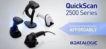 Nouvelle série QuickScan™ 2500: Des performances supérieures,  à un prix très attractif